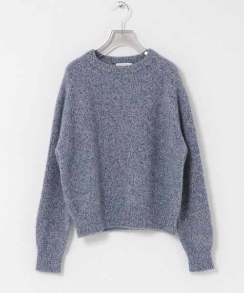 URBAN RESEARCH(アーバンリサーチ)の「new basic CASHMERE SILK MOULINE KNIT(ニット/セーター・レディース・BROWN/BEIGE/BLUE・Free)」の3枚目の写真