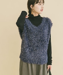 ITEMS URBANRESEARCH | シャギーショートニットベスト(ベスト)