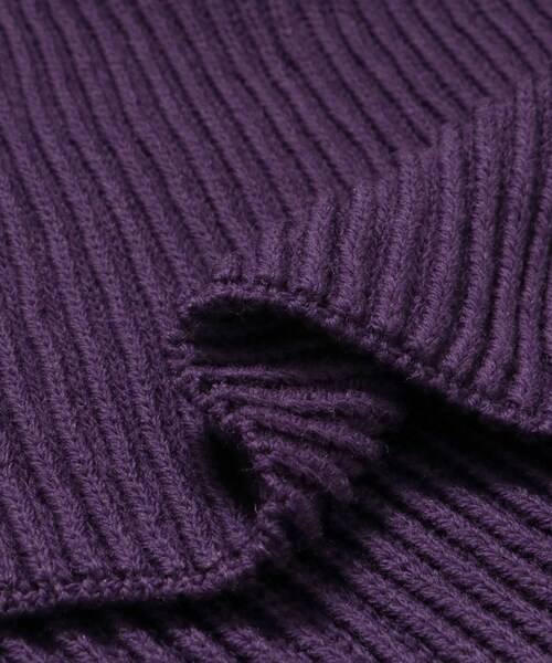URBAN RESEARCH(アーバンリサーチ)の「『別注』OLDDERBY KNITWEAR×UR Open Front Hoodie(カーディガン/ボレロ・レディース・MUSGO/PURPURA/NIEBLA・FREE)」の15枚目の写真