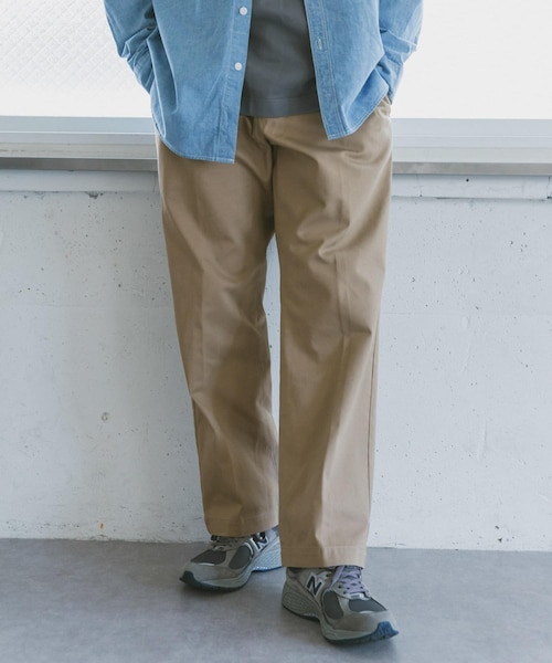 URBAN RESEARCH DOORS(アーバンリサーチドアーズ)の「インタックチノトラウザー(チノパンツ・メンズ・Navy/Beige/Khaki・38/40)」の9枚目の写真