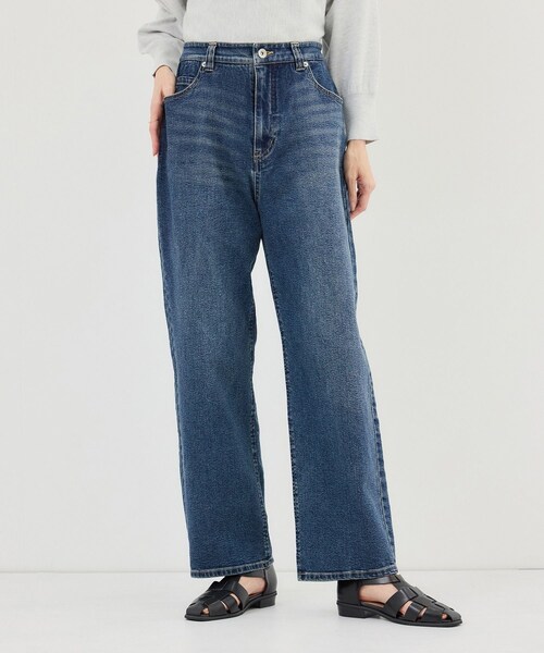 ROPE' PICNIC（ロペピクニック）の「ウエストシェイプハイライズマムジーンズ（デニムパンツ・レディース・ブラック/ブルー/ブルー系・L/M/S/XL/XS）」の11枚目の写真