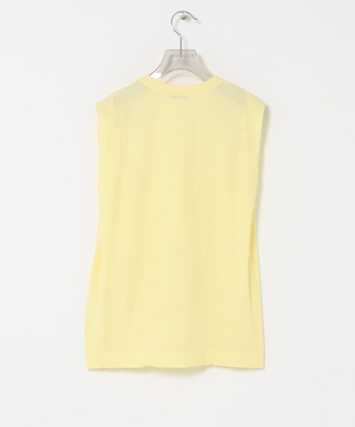 URBAN RESEARCH(アーバンリサーチ)の「ATON FRESCA SINGLE JERSEY TANK-TOP(タンクトップ・レディース・BEIGE/PINK/YELLOW・2)」の9枚目の写真