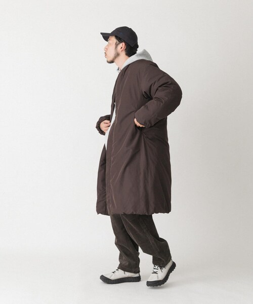 EKAL（エカル）の「『UR TECH』インサレーションコート（その他アウター・メンズ・ダークブラウン/チャコール・M/L）」の22枚目の写真