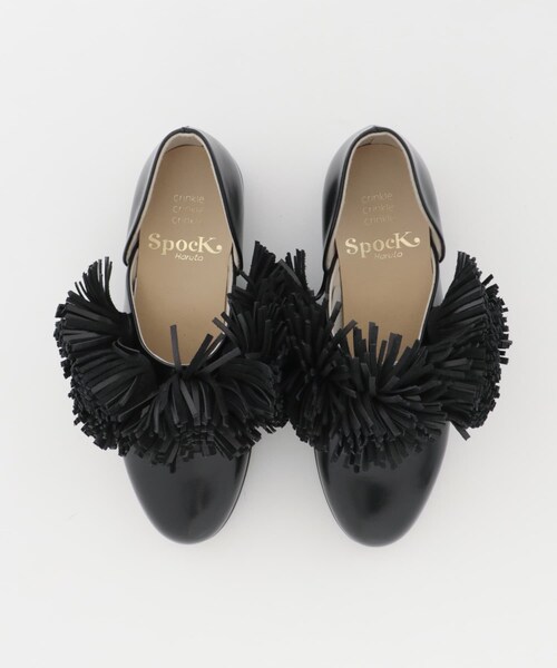 URBAN RESEARCH(アーバンリサーチ)の「crinkle crinkle crinkle crinkle x spock shose(ドレスシューズ・レディース・BLACK・24.5/24/23.5/23)」の4枚目の写真