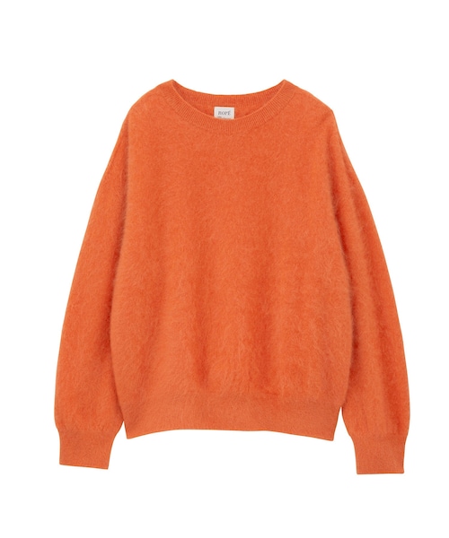 ROPE'（ロペ）の「【一部店舗限定】カシミヤ100％ クルーネックファー