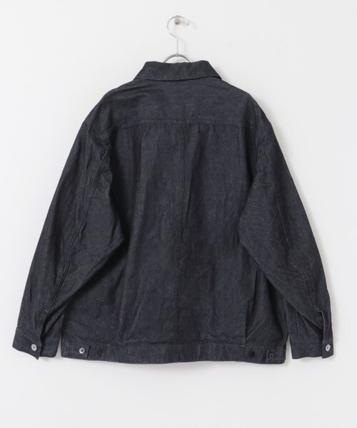 URBAN RESEARCH DOORS（アーバンリサーチドアーズ）の「STILL BY HAND　10oz denim jacket（デニムジャケット・メンズ・ECRU/NAVY・46/48）」の14枚目の写真