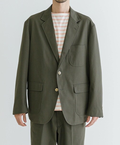 URBAN RESEARCH(アーバンリサーチ)の「FREEMANS SPORTING CLUB St MARKS JACKET(テーラードジャケット・メンズ・31グレー/51ネイビー/61オリーブ/70カーキ・S/M/L)」の20枚目の写真