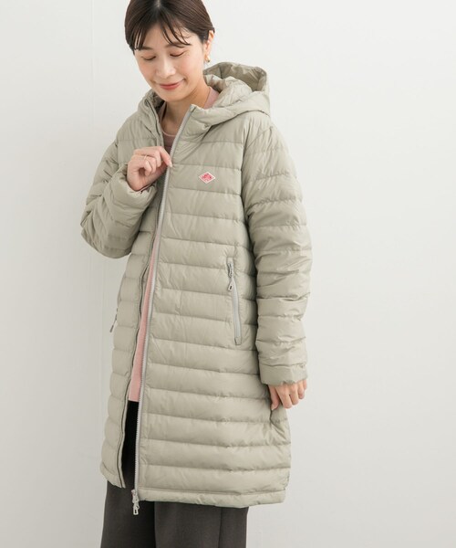 URBAN RESEARCH DOORS（アーバンリサーチドアーズ）の「DANTON　MIDDLE DOWN HOODED COAT（その他アウター・レディース・M.GREY/BLACK/GREIGE・S）」の16枚目の写真