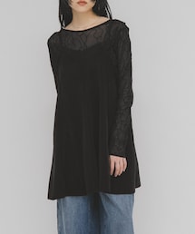 KBF | モールリブミニキャミワンピース(ワンピース)