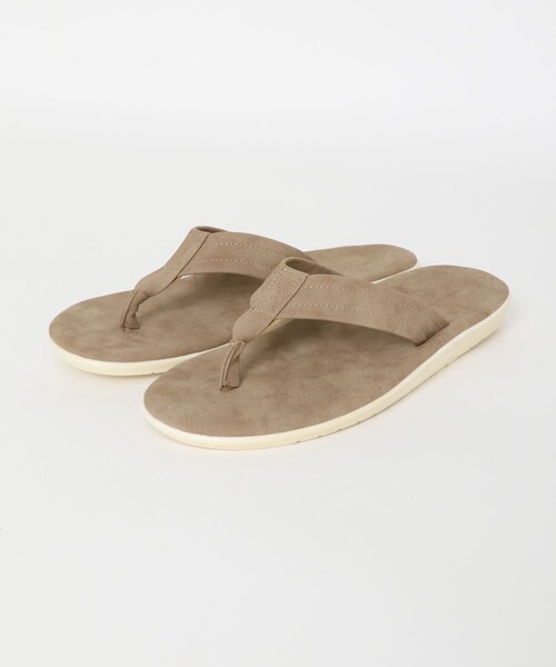 ITEMS URBANRESEARCH（アイテムズ アーバンリサーチ）の「エコレザートングサンダル（サンダル・メンズ・BEG/BLK/GRN/PNK・26.5/27.5）」の18枚目の写真