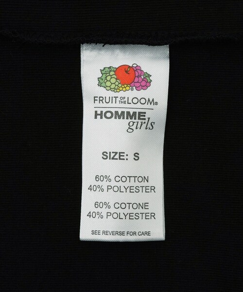 ADAM ET ROPE'(アダムエロペ)の「【HOMME girls×FRUIT OF THE LOOM】Baby Tee (2-Pack)(Tシャツ/カットソー・レディース・その他・S)」の11枚目の写真