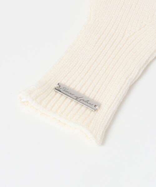 SENSE OF PLACE by URBAN RESEARCH（センスオブプレイスバイアーバンリサーチ）の「モチモチニットグローブ（ベルト・レディース・RED/OFF WHITE/CHARCOAL・one）」の12枚目の写真