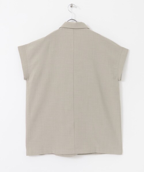 ITEMS URBANRESEARCH（アイテムズ アーバンリサーチ）の「リネンライクジレ（ベスト・レディース・BLK/BEG・FREE）」の22枚目の写真