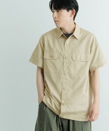 ITEMS URBANRESEARCH | TAION　Military Half Sleeve Shirts(シャツ/ブラウス)