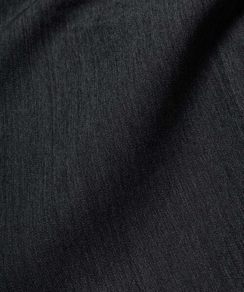 ADAM ET ROPE'(アダムエロペ)の「【WILD LIFE TAILOR】WOOL GABARDINE STRAIGHT SLACKS(スラックス・メンズ・ブラック/グレー・L/M)」の8枚目の写真