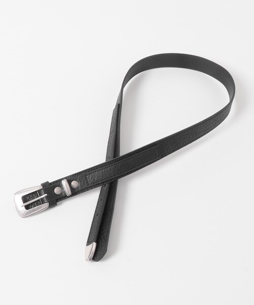 URBAN RESEARCH(アーバンリサーチ)の「LEMAIRE MINIMAL WESTERN BELT(ベルト・メンズ・BLK BK999/D BR BR449・95/90)」の5枚目の写真