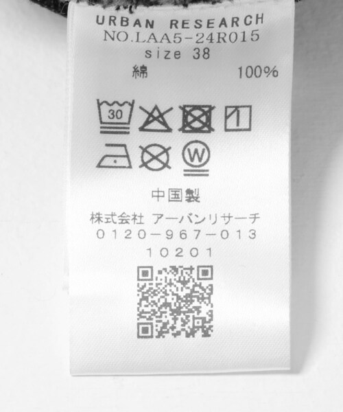 URBAN RESEARCH Sonny Label（アーバンリサーチサニーレーベル）の「NaokoTakayamaデニムオーバーオール（サロペット/オーバーオール・レディース・インディゴ/ブラック・36/38）」の16枚目の写真