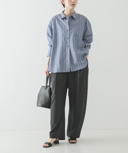 URBAN RESEARCH(アーバンリサーチ)の「『別注』PICCA×URBAN RESEARCH レギュラーカラールーズシャツ(シャツ/ブラウス・レディース・CHECK/STRIPE・Free)」の17枚目の写真