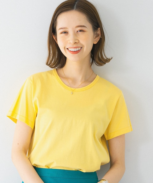 URBAN RESEARCH ROSSO（アーバンリサーチロッソ）の「GICIPI　MARMO（Tシャツ/カットソー・レディース・BIANCO/DESERTO/GIRASOLE・-）」の3枚目の写真