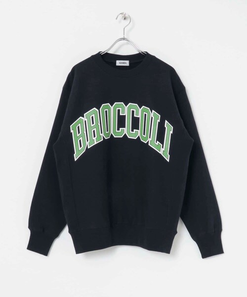 THE GOODLAND MARKET（ザグッドランドマーケット）の「KEIMEN　BROCCOLI sweat（スウェット・メンズ・Navy・M/L/XL）」の8枚目の写真