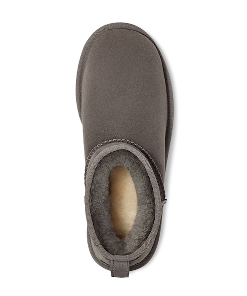 ADAM ET ROPE'（アダムエロペ）の「【UGG(アグ)】W CLASSIC ULTRA MINI（ブーツ・レディース・グレー/ベージュ・23/24/25）」の12枚目の写真