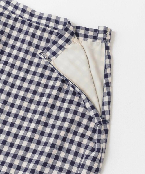 URBAN RESEARCH ROSSO（アーバンリサーチロッソ）の「F by ROSSO　ギンガムチェックマーメイドスカート（スカート・レディース・BEIGE/NAVY・36/38）」の15枚目の写真