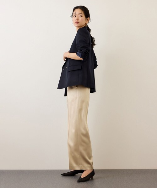 ROPE'（ロペ）の「ストレッチ金ボタンブレザージャケット（テーラードジャケット・レディース・ネイビー・36/38）」の13枚目の写真