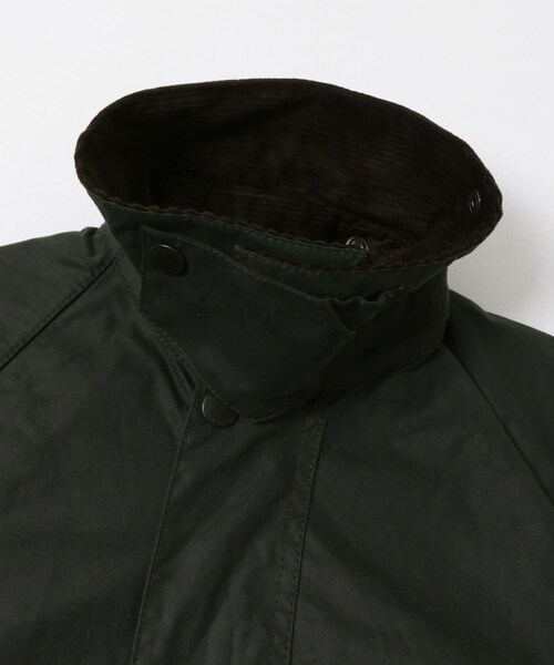 URBAN RESEARCH DOORS（アーバンリサーチドアーズ）の「Barbour　OS BEDALE WAX JACKET（テーラードジャケット・メンズ・SAGE/BLACK・36/38/40）」の9枚目の写真