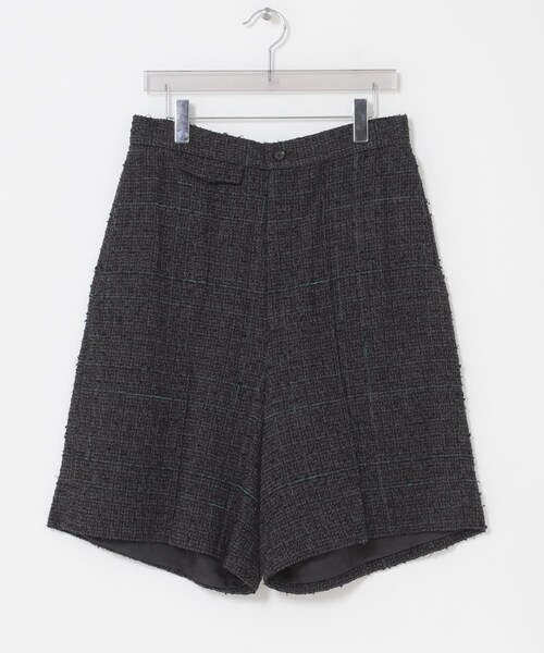URBAN RESEARCH(アーバンリサーチ)の「SEEALL CLASSIC WIDE SHORTS(その他パンツ・メンズ・BLK WATCH・3/4)」の1枚目の写真