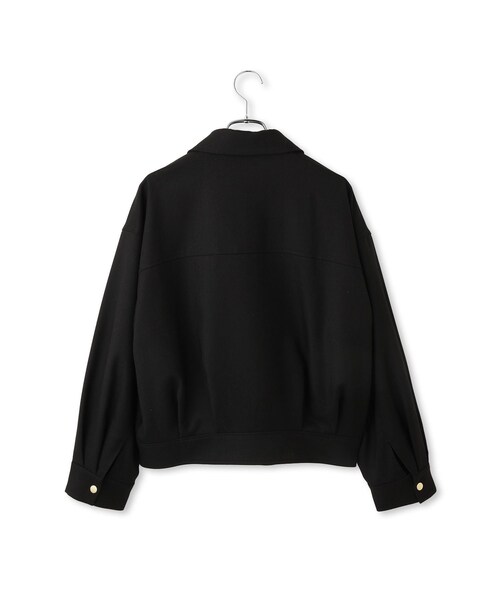 VIS(ビス)の「【MARY QUANT×VIS】ジップアップブルゾン(ブルゾン・レディース・ブラック/ブラック系・F)」の14枚目の写真