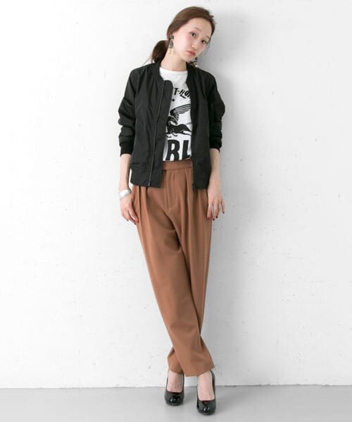 URBAN RESEARCH（アーバンリサーチ）の「ALPHA INDUSTRIES×URBAN RESEARCH iD　別注MA-1 ジャケット（ミリタリージャケット・レディース・BLACK/KHAKI/L.GREY・XS）」の11枚目の写真