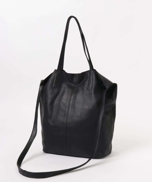 URBAN RESEARCH（アーバンリサーチ）の「Morphee　3WAY MEDIUM TOTE（トートバッグ・メンズ・GREIGE/BLACK・FREE）」の5枚目の写真