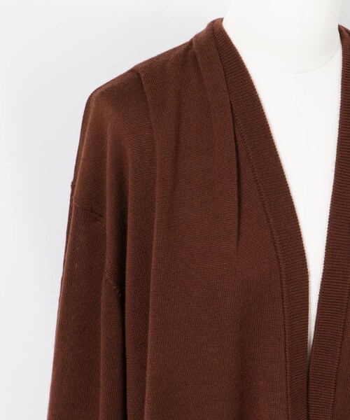 LAATO（ラート）の「WOOL KNIT CARDIGAN（ニット/セーター・レディース・セメント/クローブ・Free）」の7枚目の写真