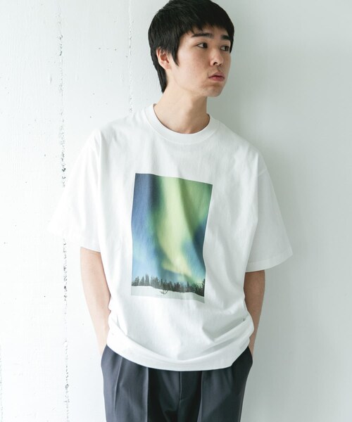 URBAN RESEARCH DOORS(アーバンリサーチドアーズ)の「NATURE PHOTO SHORT-SLEEVE T-SHIRTS(Tシャツ/カットソー・メンズ・WHITE/BLACK・M/L)」の15枚目の写真