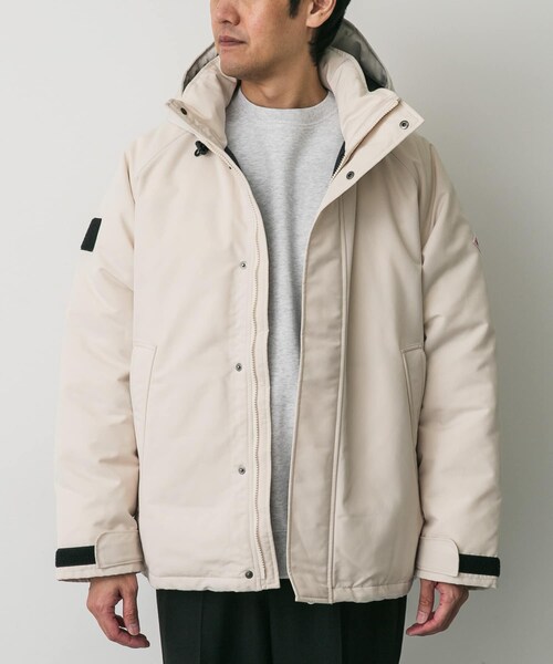 URBAN RESEARCH DOORS（アーバンリサーチドアーズ）の「DANTON　ARMY HOODED JACKET（その他アウター・メンズ・BLACK/LT.BEIGE/NAVY/IVORY/OLIVE/DK.BROWN・S/M/L/XL）」の8枚目の写真