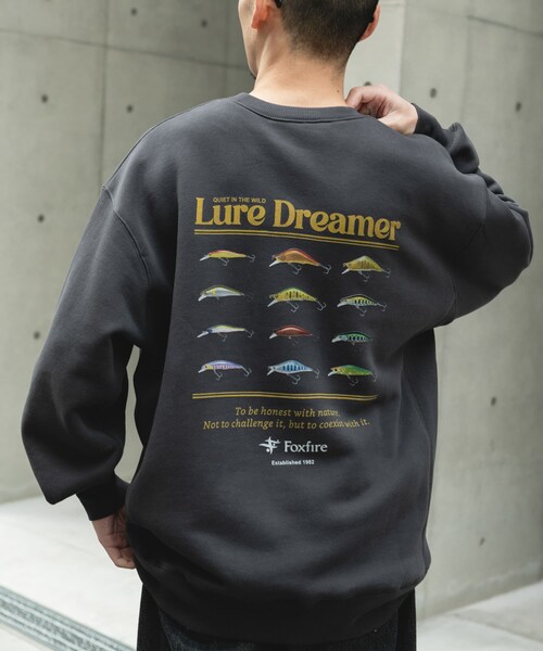 URBAN RESEARCH DOORS（アーバンリサーチドアーズ）の「FOXFIRE プリントスウェット（スウェット・メンズ・杢GRAY①/杢GRAY②/CHARCOAL①/CHARCOAL②・M/L）」の19枚目の写真