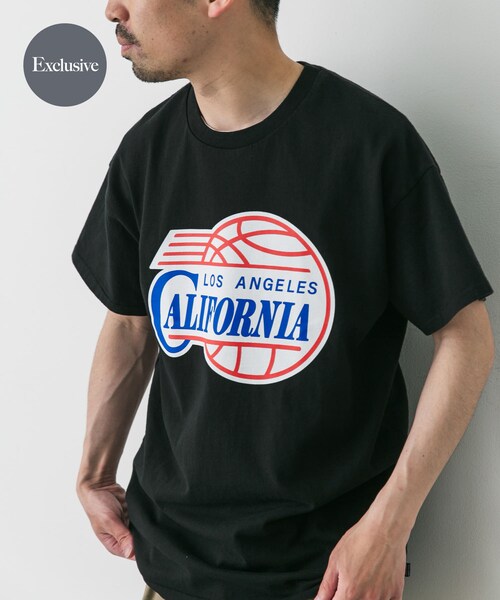 URBAN RESEARCH DOORS（アーバンリサーチドアーズ）の「『別注』SLOPPY SUPPLY×DOORS　CALIFORNIA T-SHIRTS（Tシャツ/カットソー・メンズ・GREEN/WHITE/BLACK/NAVY/BLUE・M/L/XL）」の2枚目の写真
