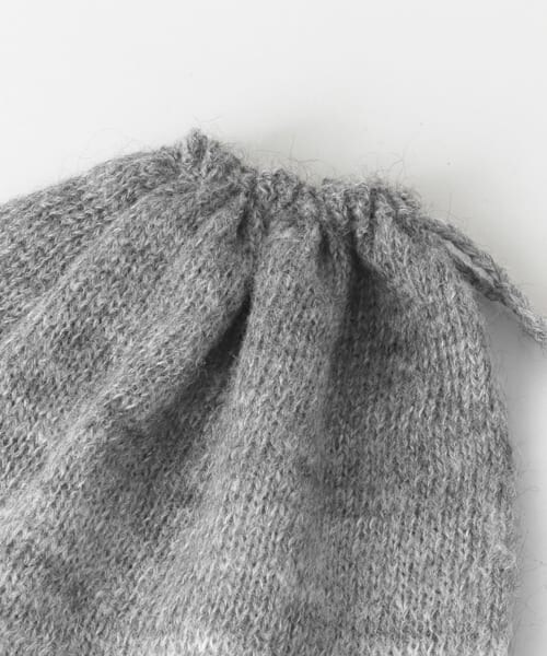 かぐれ（カグレ）の「PUENTE　手紡ぎネックウォーマー3way（ネックウォーマー/スヌード・レディース・シマシマグレー・FREE）」の8枚目の写真