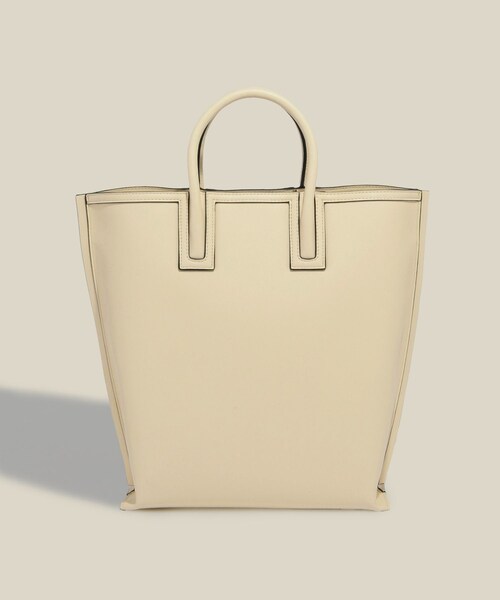 ROPE'（ロペ）の「【E'POR】Ree BAG Large【通勤】【A4対応】（トートバッグ・レディース・チャコール/ライトグレー/キナリ/ベージュ/モスグリーン/ネイビー/ブルー/ラベンダー/ブラック/オフホワイト/ベージュ系/カーキ/ブルー系/ピンク系/ワイン・F）」の4枚目の写真