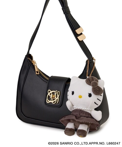 VIS（ビス）の「【HELLO KITTY×VIS】ぬいぐるみチャーム（キーホルダー・レディース・オフホワイト・F）」の8枚目の写真