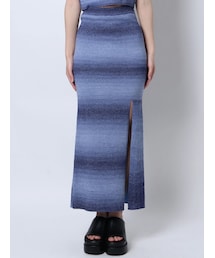 EMODA | グラデーションスリットマキシスカート(スカート)