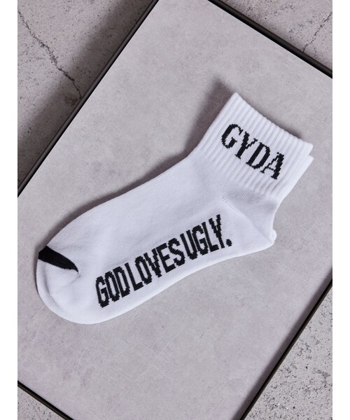 GYDA（ジェイダ）の「GYDA SOX（ソックス/靴下・レディース・オフホワイト/グレー/ブラック/ピンク/ブルー/パープル/ブラウン/その他3・F）」の4枚目の写真