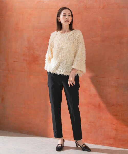 URBAN RESEARCH ROSSO（アーバンリサーチロッソ）の「3サイズストレッチスティックパンツ（その他パンツ・レディース・BLACK/BEIGE・34/36/38）」の6枚目の写真