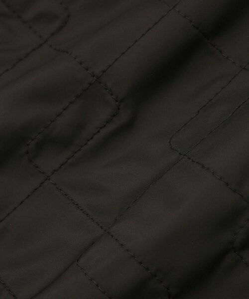 ADAM ET ROPE'(アダムエロペ)の「【LAVENHAM(ラベンハム)】UNWADDED BOMBER JACKET WOMENS(その他アウター・レディース・ブラック/ホワイト・10)」の19枚目の写真