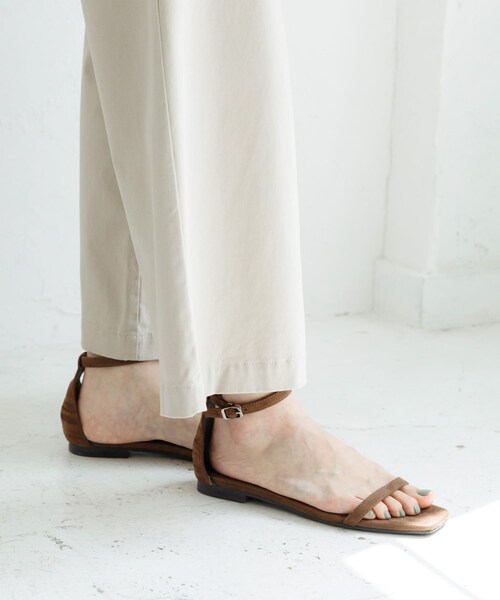 URBAN RESEARCH Sonny Label（アーバンリサーチサニーレーベル）の「フェイクスウェードサンダル（サンダル・レディース・ブラック/トープ/ピンク・S/M/L）」の14枚目の写真