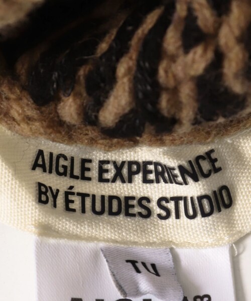 THE GOODLAND MARKET（ザグッドランドマーケット）の「AIGLE EXPERIENCE BY ETUDES STUDIO　スノーフレーク ビーニー（ニットキャップ/ビーニー・レディース・ESPRESSO/M.BLUE・one）」の8枚目の写真