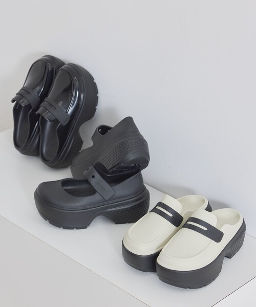 VIS（ビス）の「【crocs】 STOMP MARY JANE【WEB限定】（サンダル・レディース・ブラック・L/M/S）」の14枚目の写真