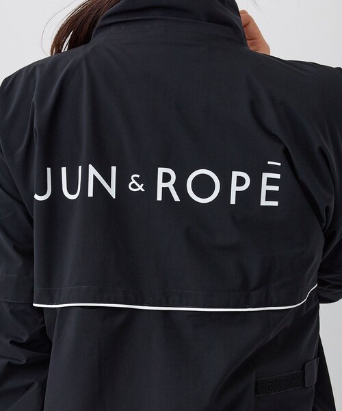 ROPE'(ロペ)の「レインジャケット/撥水・2WAY(その他アウター・レディース・ブラック・L/M/XL)」の7枚目の写真