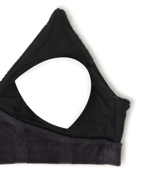 VIS（ビス）の「【Miller】VIS別注モデルベロアルームブラ【洗える】（キャミソール・レディース・ライトグレー/オフホワイト/レッド系・F）」の21枚目の写真