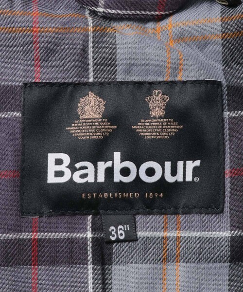 URBAN RESEARCH（アーバンリサーチ）の「Barbour　os transport wax（テーラードジャケット・メンズ・Olive/Black/Sage/Grey・36/38/40/42）」の14枚目の写真